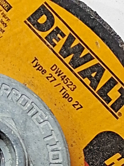 DeWALT Aluminum Oxide Depressed-Center Wheel QTY10 Type 27 DW4523