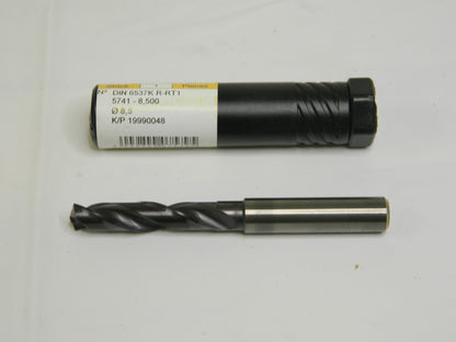 Guhring SC Screw Machine Length Drill Bit: 0.3346 Dia, 140 ° 9057410085000