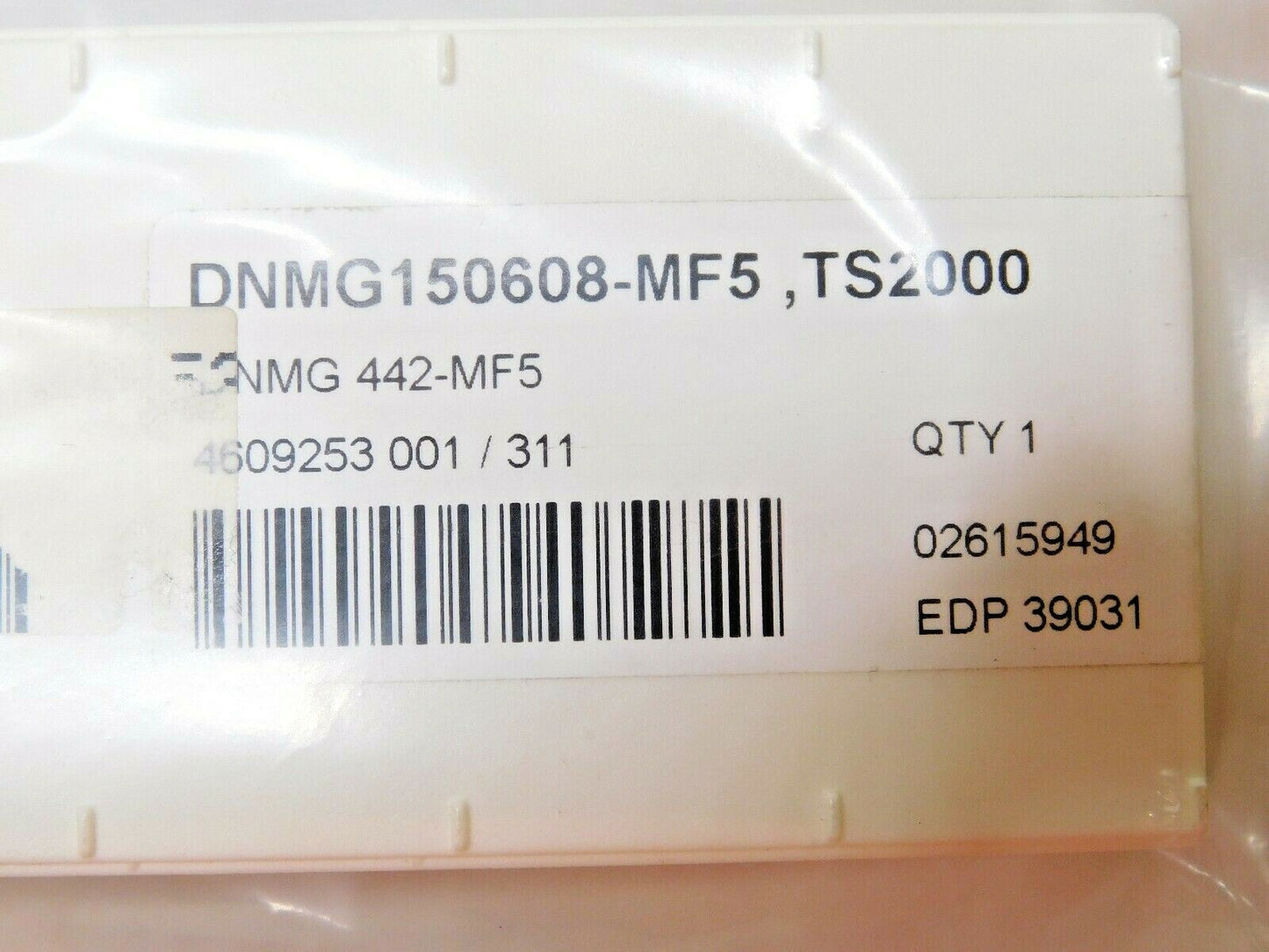 Seco Carbide Turning Inserts DNMG442-MF5 Grade TS2000 Qty 3 39031