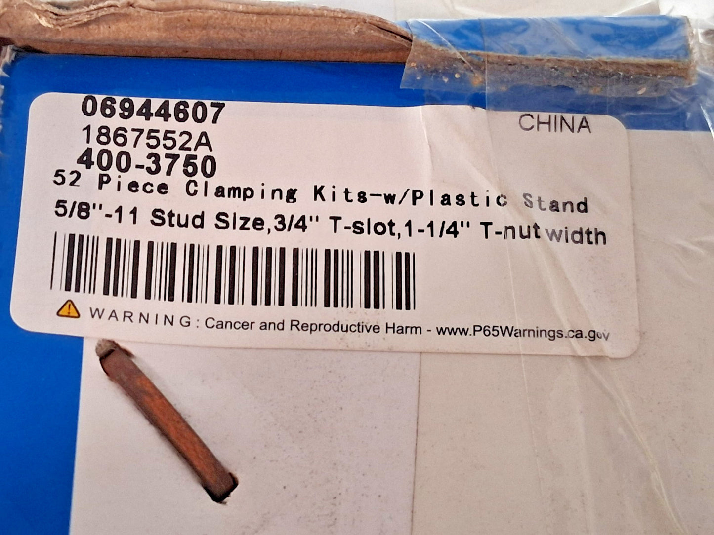 Professional Fixture Clamp Step Block & Clamp Set 58pc 06944607