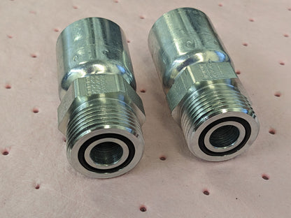 PARKER Hydraulic Hose Male ORFS Swivel Fitting 2ct 0.625" ID BDPP-00316