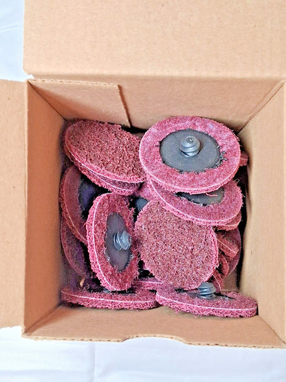 Norton Aluminum Oxide Rapid Prep Discs 2" Speedlok TR A/O QTY 25 6626100919