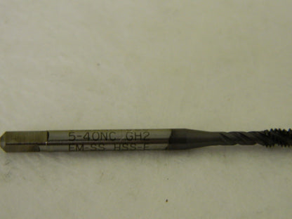 Widia GTD Spiral Flute Tap 5-40 NC H2 3-Flute HSS-E TiCN QTY 6  84303