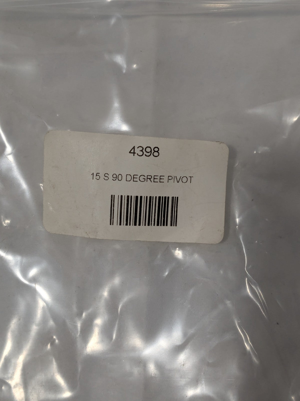 80/20 Inc. Pivot Arm: Use with Series 15 & Bolt Kit 3320 or 3325 4398
