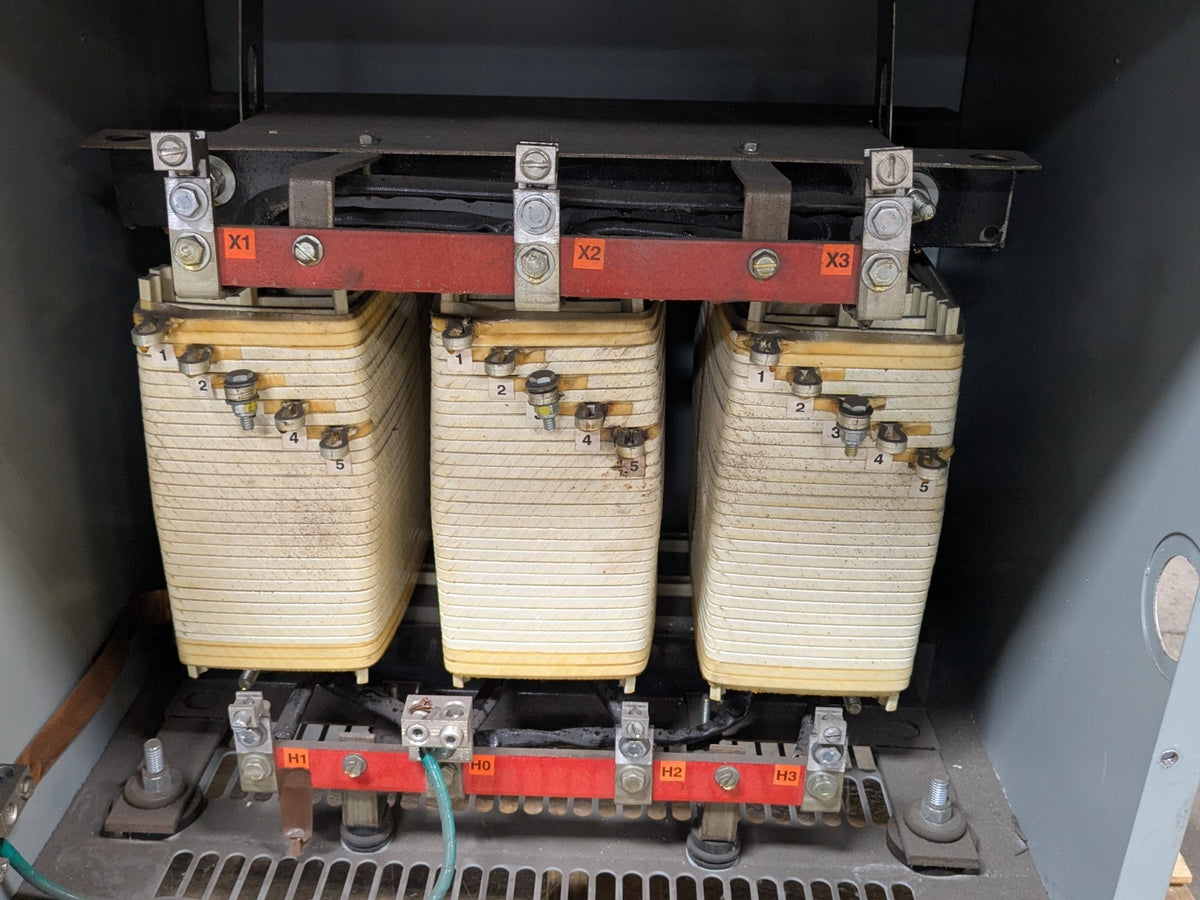 Hammond 30kVA Dry Type Power Transformer 3Ph 480Y/277V NMK030BK Parts / Repair