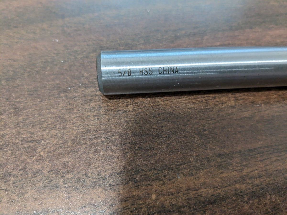 Drill Blank: 5/8 Dia, 6 OAL, HSS 01100403