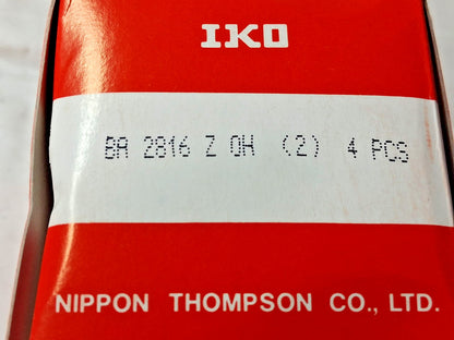 IKO Needle Roller Bearings QTY4 SCE2816 J2816 1-3/4 x 2-1/8 x1” BA2816 Z OH