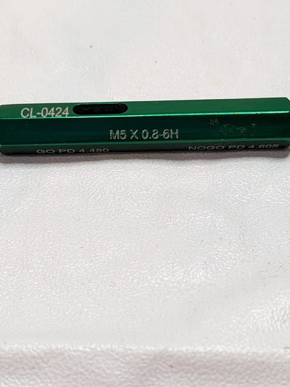 GF GAGE Truncated Taperlock Gage: M5 x 0.80, Go & No Go S0500806GS