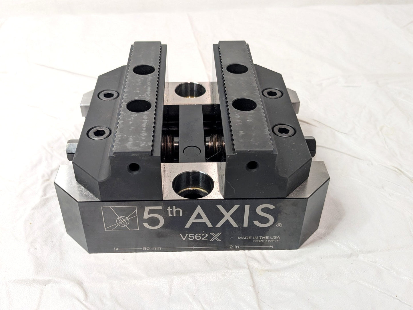 5th Axis Self-Centering Vise Manual 125.7mm x 152.4mm x 73.6mm V562X
