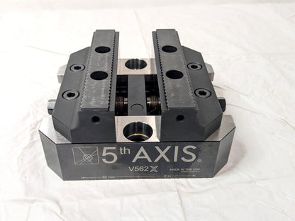 5th Axis Self-Centering Vise Manual 125.7mm x 152.4mm x 73.6mm V562X