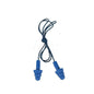 3M Earplugs 25 dB, Flanged, Push-In, Corded, Metal-Detectable Qty 100 7000002319