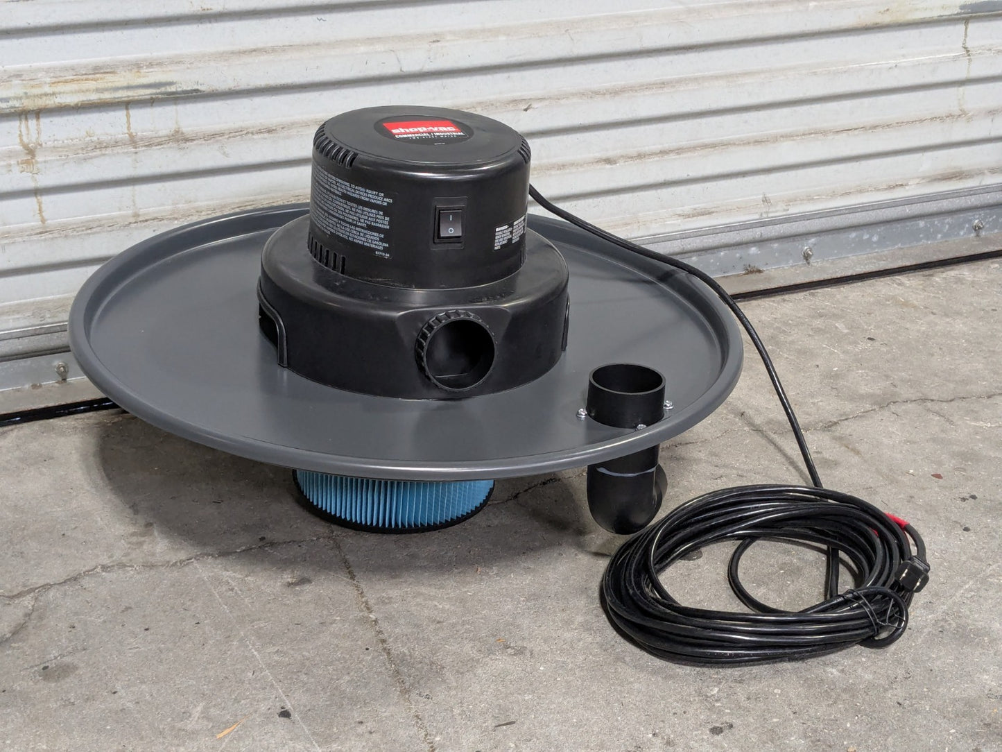 Shop Vac Electric 2-Stage Wet / Dry Vacuum Head for 55 Gal. Drums 3 HP 120v