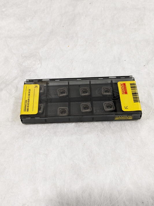 Sandvik Indexable Drill Insert: 880LM H13A, Solid Carbide Qty 10 5765752