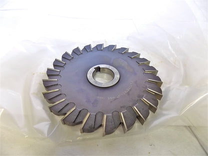 Interstate Side Milling Cutter 7"x 7/16" x 1-1/4" HSS 22 Straight