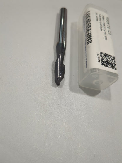 HARVEY TOOL Drill Mill: 1/4" Dia, 3/4" LOC 2 Fl 140° Pt Solid Carbide 950516-C3
