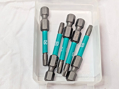 5PCS/PACK Wera Torx Impaktor Bits Diamond Coat 20x50 mm 867/4 IMP DC 05057664001
