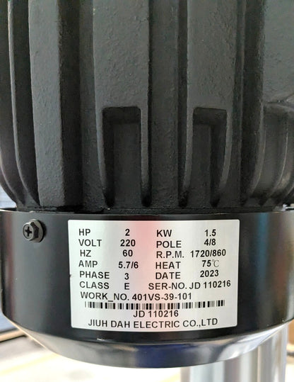 Vectrax Mill / Drill  20" Swing  2hp 220V 3ph 3MT RF-401V/3VTX  *Scratch & Dent*