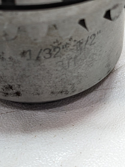 ACCUPRO Drill Chuck: 1/32 to 1/2 Capacity, Tapered Mount, JT3 63673545