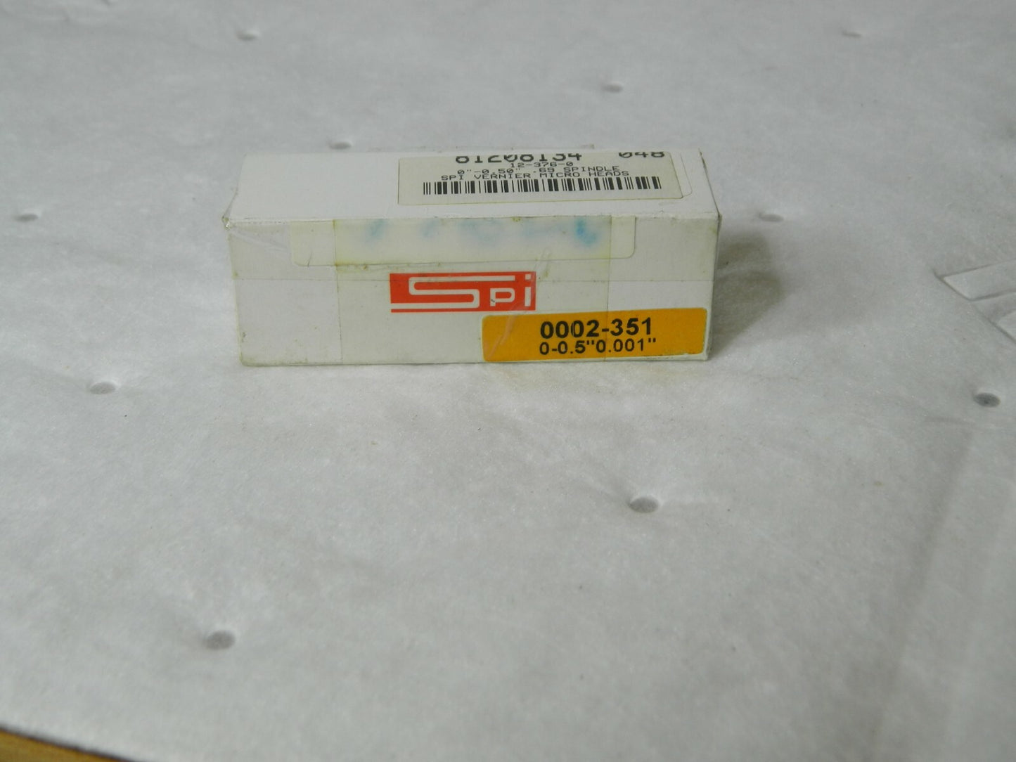 SPI Micrometer Heads 0-0.5"  0.001" Vernier 12-376-0