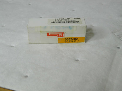 SPI Micrometer Heads 0-0.5"  0.001" Vernier 12-376-0