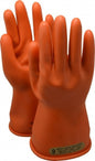 Honeywell Rubber Linesman Gloves: Class 00, Size Large, 11" Long E0011R9