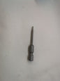 WERA Hex Screwdriver Insert Bit 10 pk: 1/4" Drive, 3/64" Hex, 2" OAL 05350430001