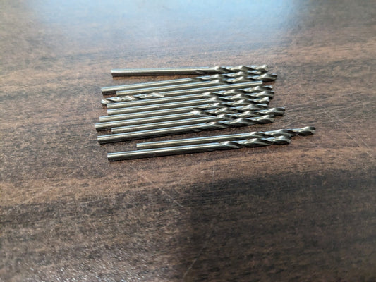 CHICAGO-LATROBE 12PK Screw Machine Length Drill Bit 35 deg Point Cobalt 50802