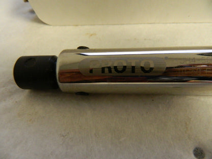 Proto Preset Torque Wrench 10 to 50 Ft/Lb, 11" OAL JH4-50FPS