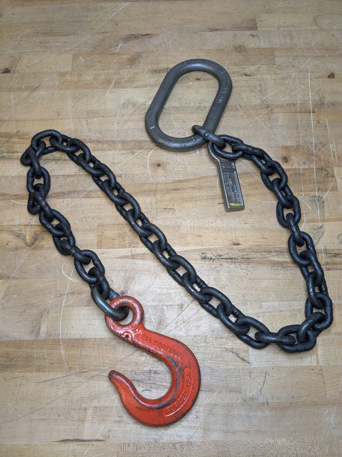 Lift All Single Leg Chain Sling 5 Ft. x 3/8 In. 8800 Lb. Vertical Capacity