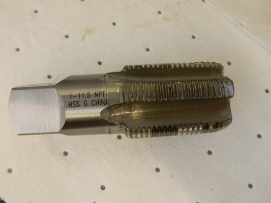 1 - 11-1/2 NPT, 5 Fl Bright Finish hss Interrupted Thread Pipe Tap 04663092