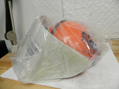 PRO-SAFE Face Shield &amp; Headgear Set Nylon Orange Ratchet Adjustment SW-WVK-O