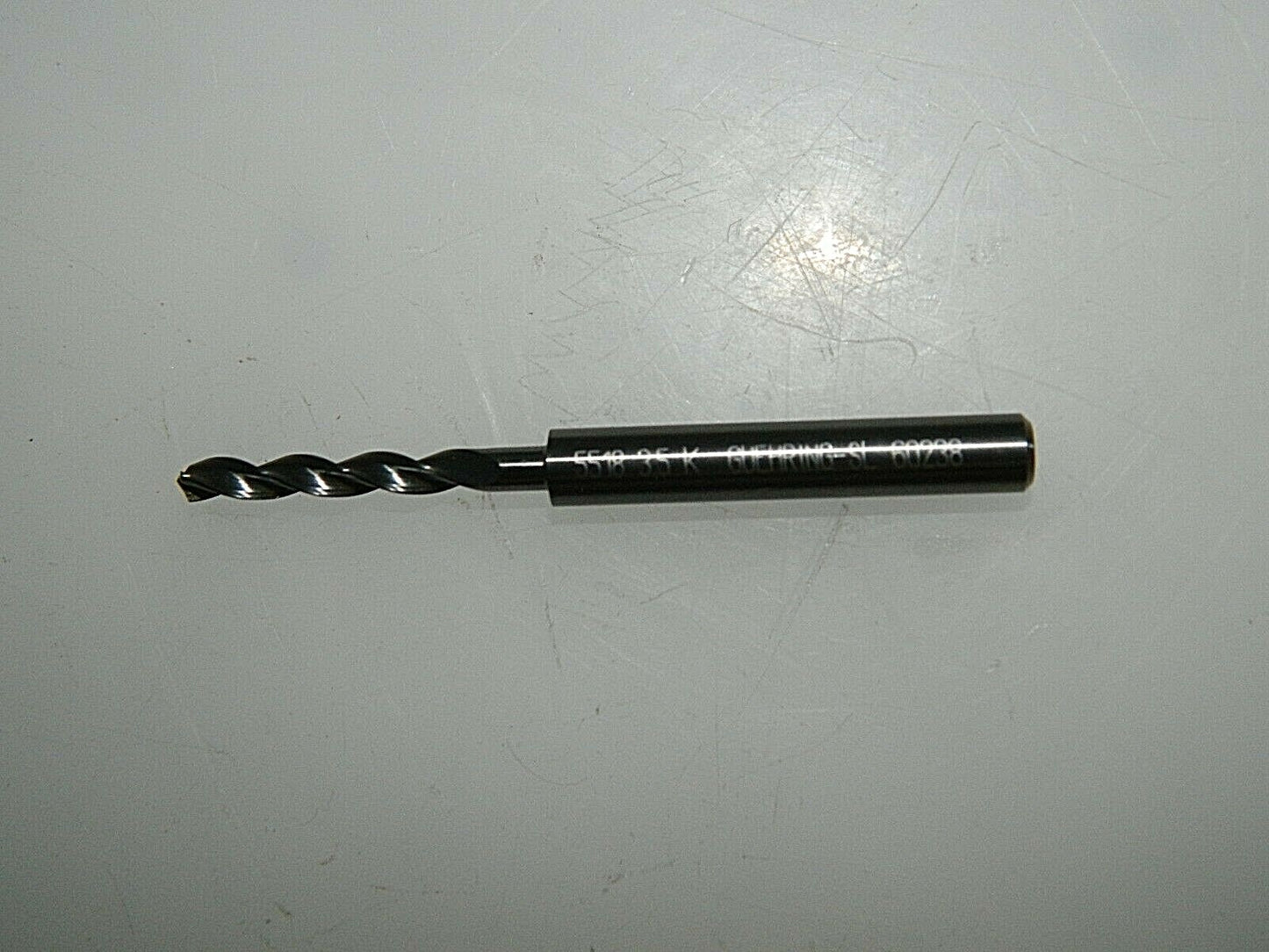 Guhring Solid Carbide Jobber Drill 3.5mm Dia. x 66mm OAL QTY 2  9055180035000