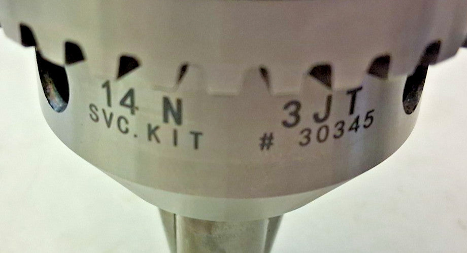 Jacobs Drill Chuck 0 to 1/2" Capacity Tapered Mount JT3 JCM30221