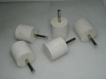 Pro Cylinder Shaped Mounted Bob 5 Pack 1-1/2" Dia 1/4" Shank Dia 91068