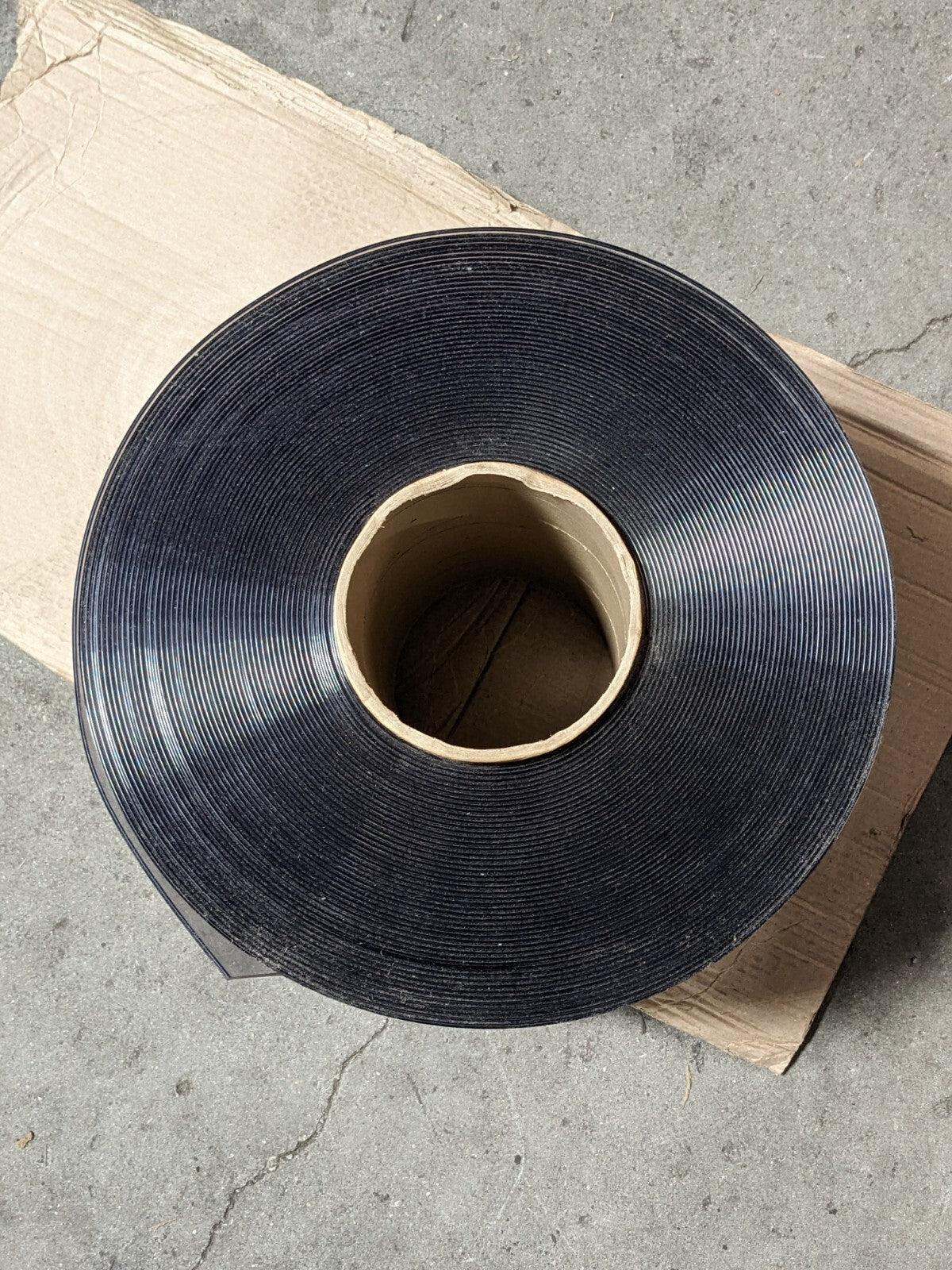 150 Ft. Bulk Roll of Aleco Clear PVC Curtain Strip 12" Width 170012