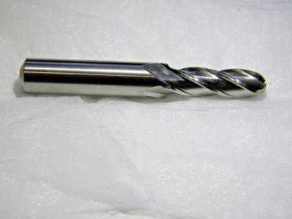 Putnam Tools 5/16" x 1" x 3/8" x 2-1/2" 4Fl HSS Ball Nose En