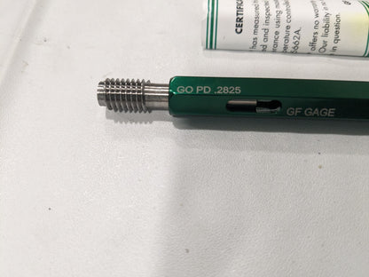 GF GAGE 1/4-20 Thread, Steel, Screw Thread Insert Class 3B H0250203BS