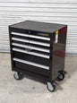 Pro Source 5 Drawer Tool Box Roller Cabinet 33 x 26 x 18 Steel Black