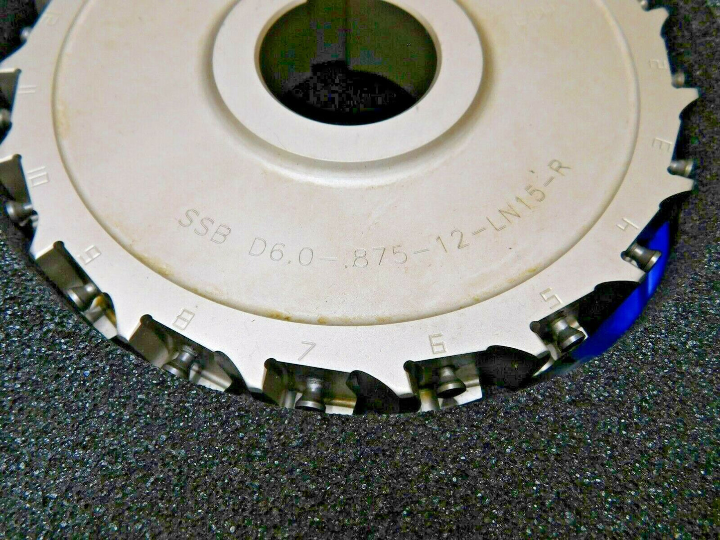 Iscar Indexable Slotting Cutter 6" Diam 19 Teeth SSB D6.0-.875-12-LN15-R 31