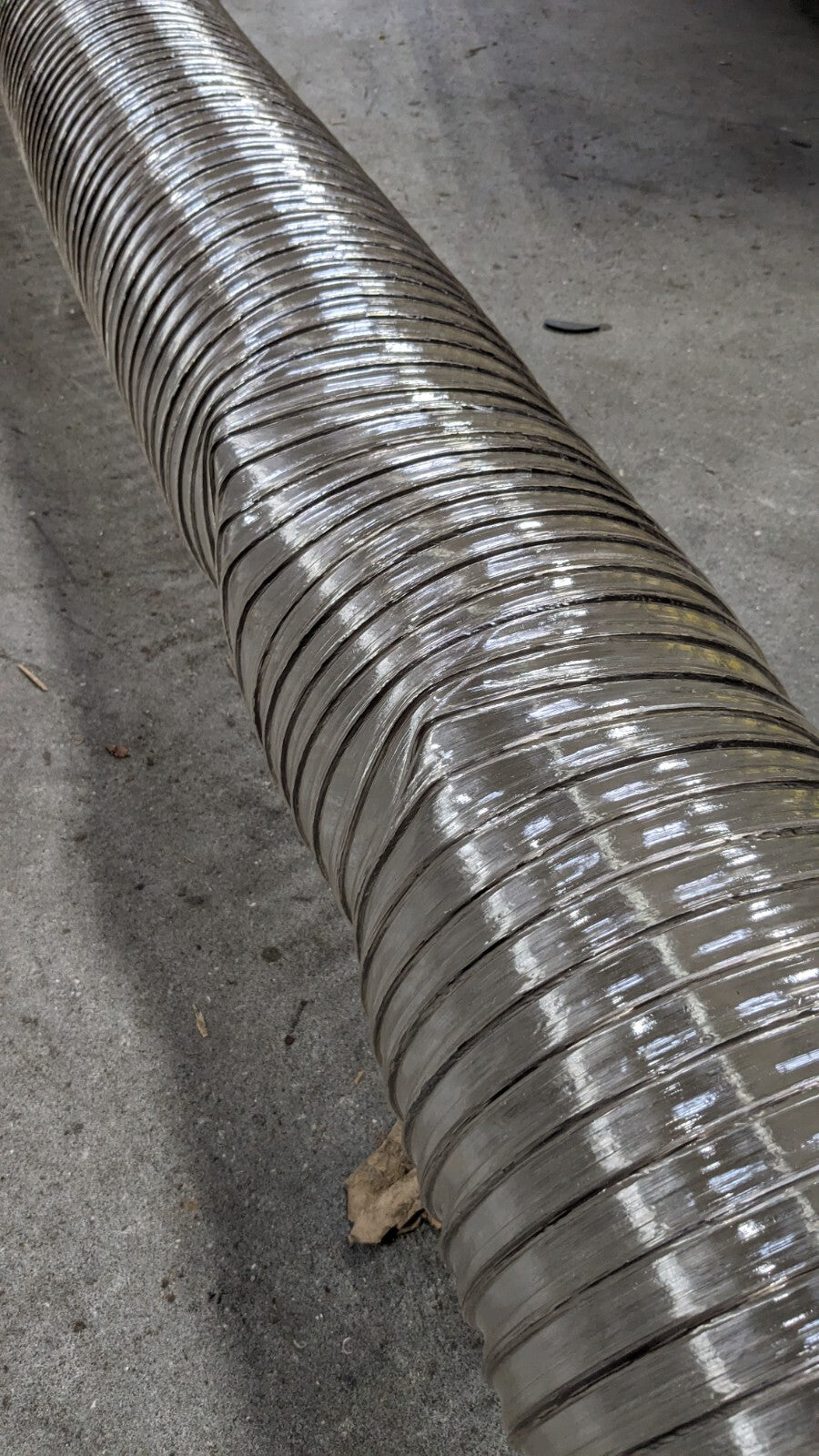 HI-TECH DURAVENT Blower Duct Hose PVC 8" ID 7 psi 25' -20 to 180°