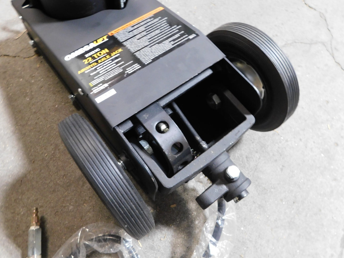 Omega Lift 22 Ton Capacity Air Lift Jack 9-7/8 to 20-1/4" H 23221C PARTS/REPAIR
