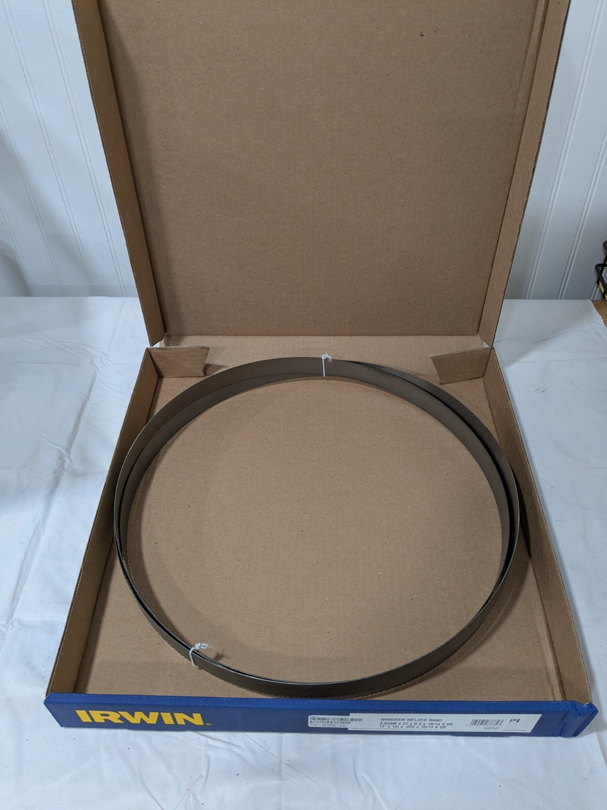 Irwin Blades Welded Bandsaw Blade: 12' L x 1" W x 10 to 14 TPI 87779IB