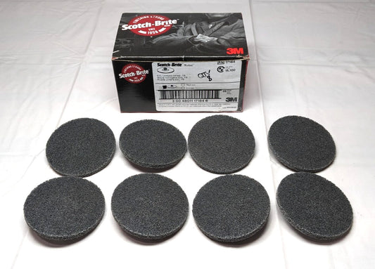 3M Deburring Wheel 3" Dia  Fine  Density 2  Silicon Carbide  *QTY 8*  17184