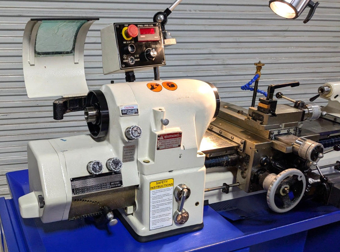 VECTRAX 11 x 18 Toolroom Lathe 220V 3PH  3HP VFD Speed Control  *Scratch & Dent*