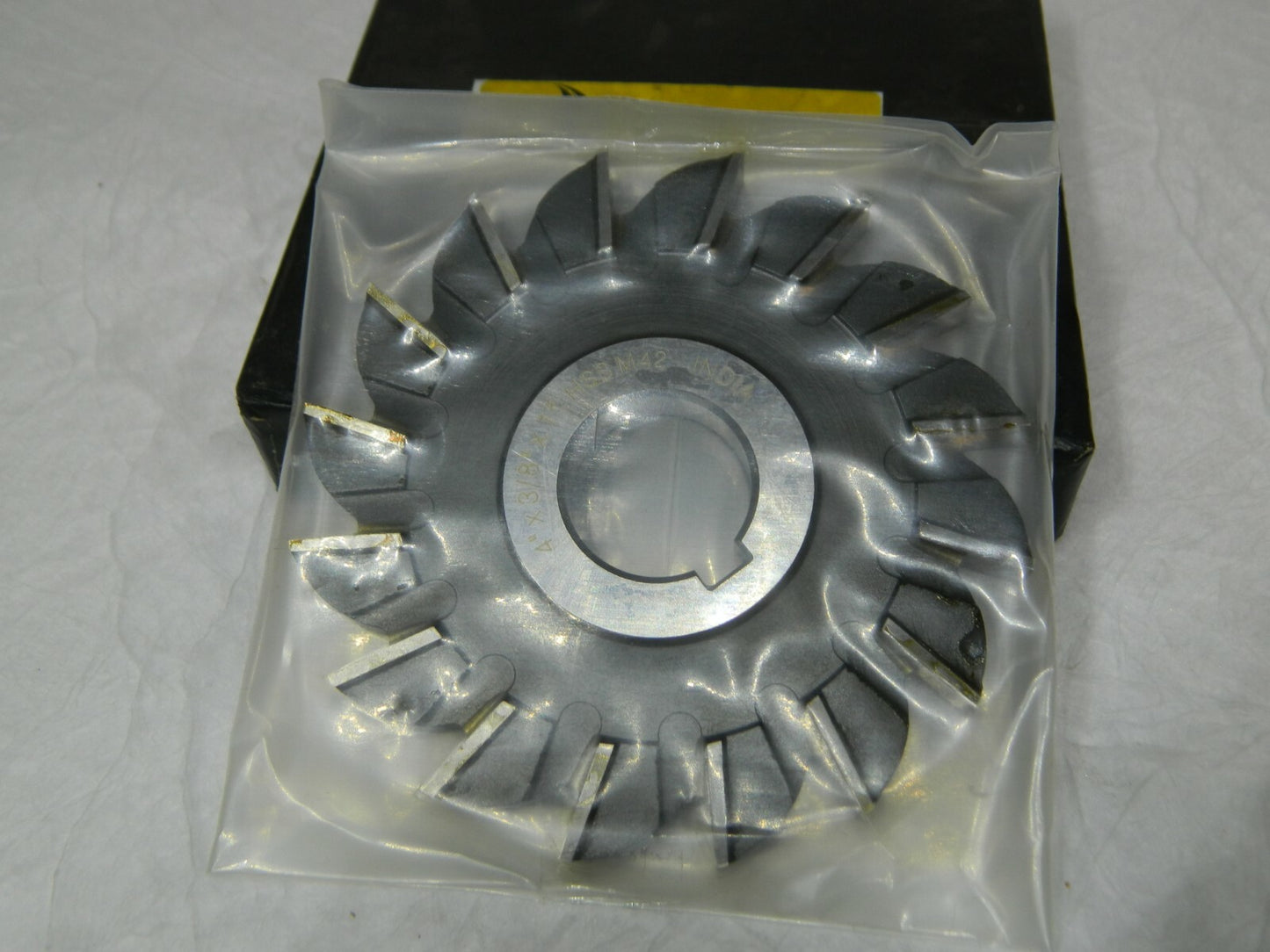 Interstate Straight Tooth Side Milling Cutter 4" x 3/8" x 1" M42