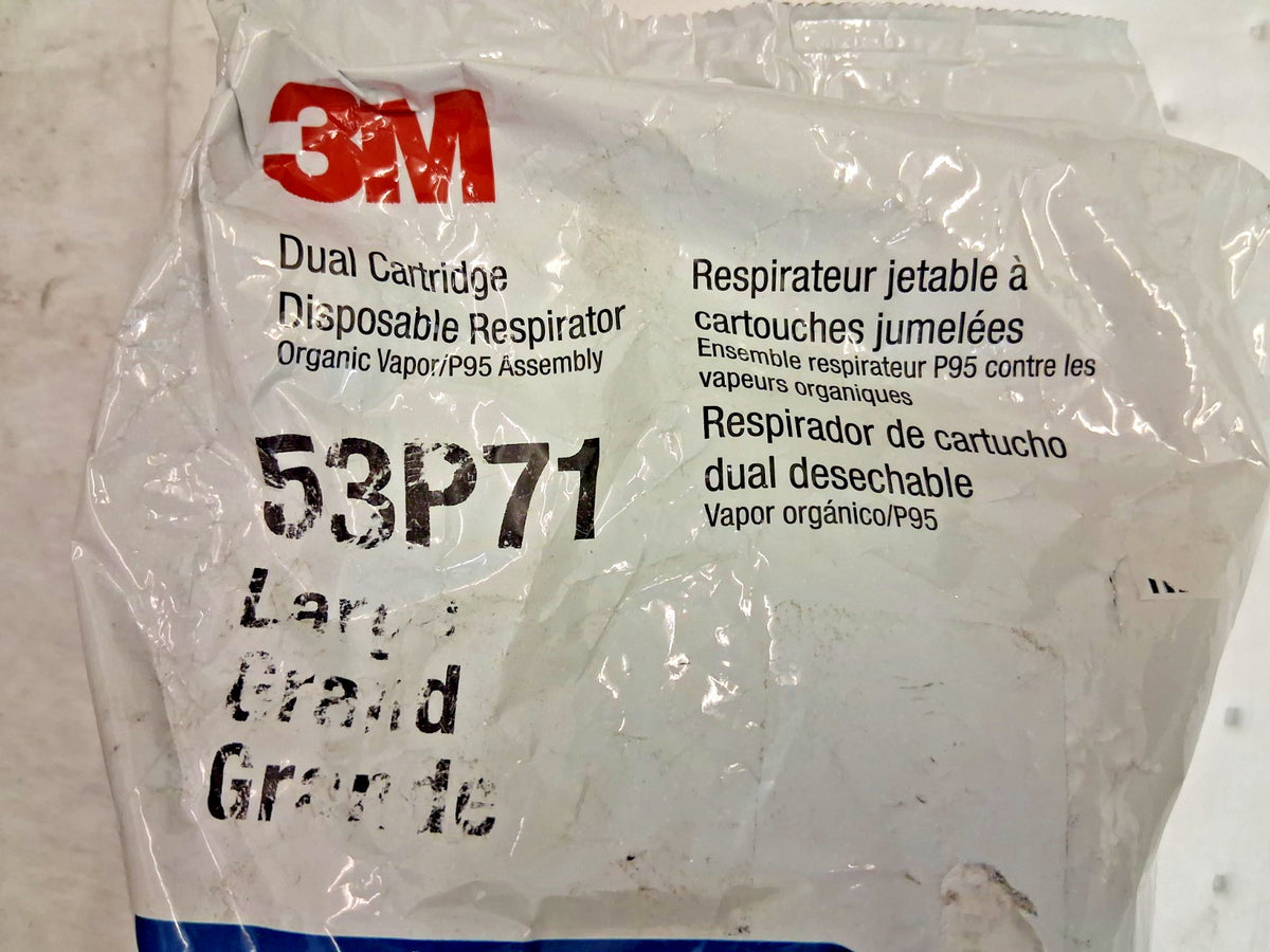 3M Half Facepiece Respirator with Cartridge Size L 7000052081