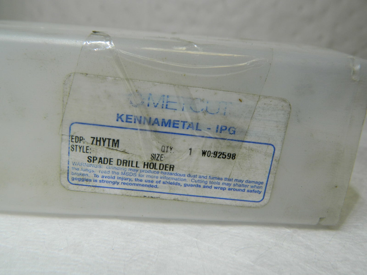 Metcut Helical Flute Spade Drill 3/8" to 0.436" Diam 2.27" Max De