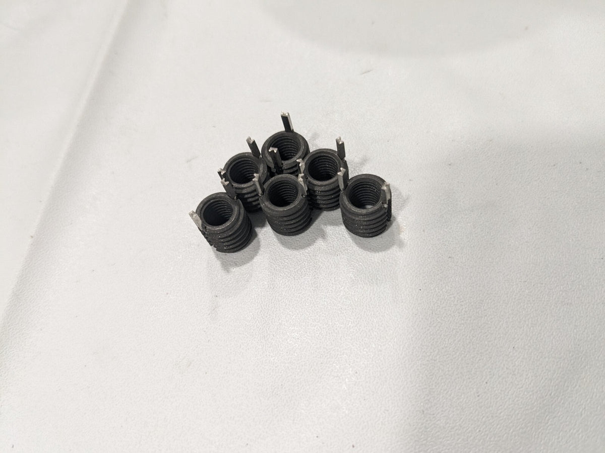 6pk Thread Locking Inserts: 1/4-28 Internal Thread 74041