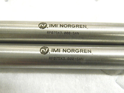 Norgren Round Disposable Cylinders 3/4" Bore x 3" Stroke Qty 2 RP075X3