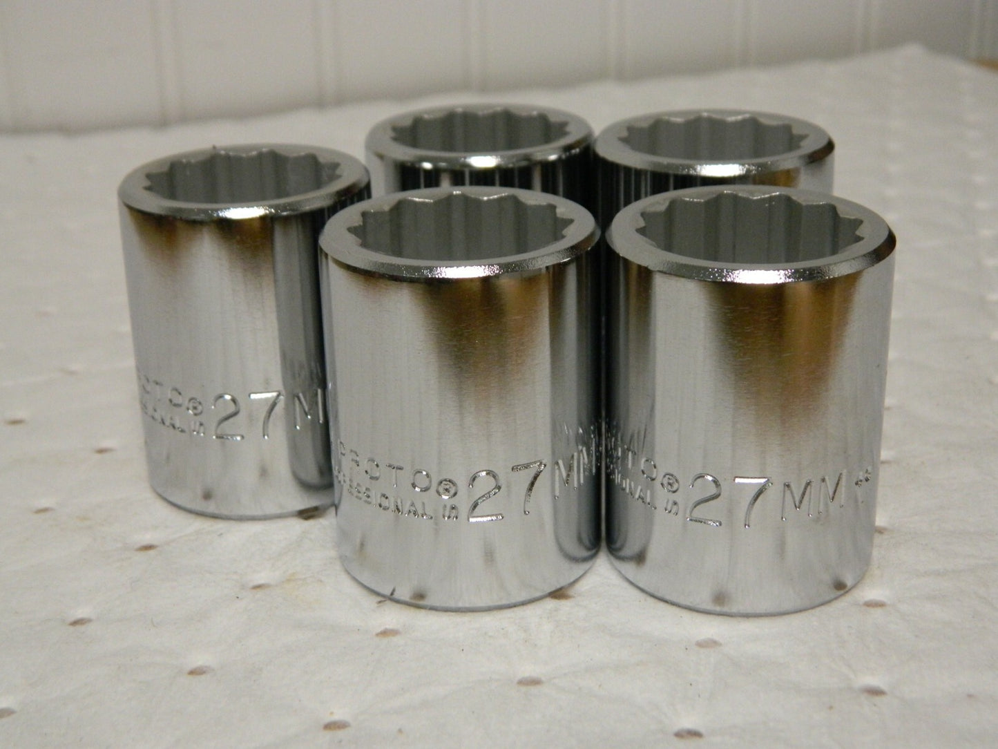 Proto 3/4" DR 27MM 12PT  Standard Hand Socket J5527M-X box of 5